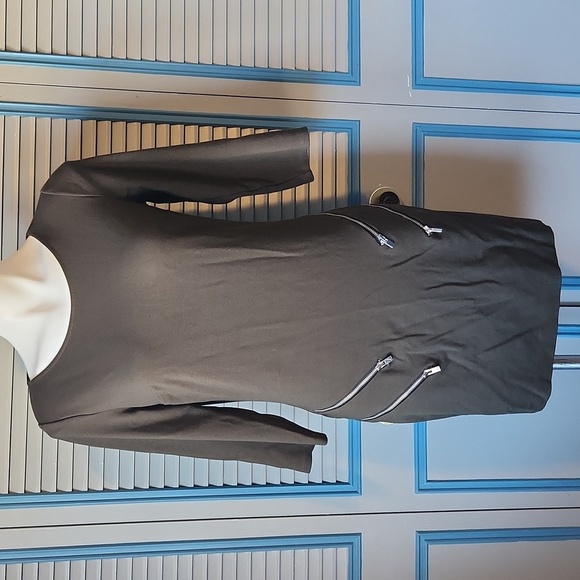 Express Olive Green Dress - Picture 1 of 14